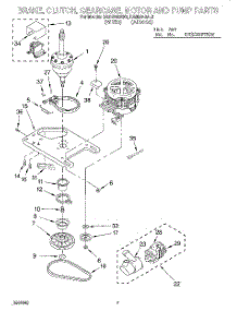 05 - Brake, Clutch, Gearcase, Motor & Pump parts for Whirlpool Washer RAM5243AL2 from AppliancePartsPros.com