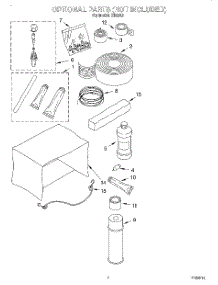 05 - Optional parts for Whirlpool Air Conditioner R183A3 from AppliancePartsPros.com