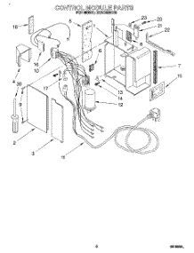 04 - Control Module parts for Whirlpool Air Conditioner 3XACM09DD0 from AppliancePartsPros.com