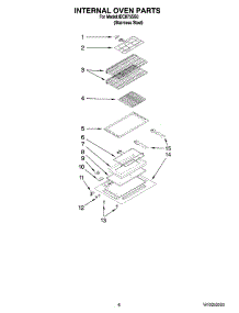 05 - Internal Oven Parts parts for Whirlpool Range IDC875SS0 from AppliancePartsPros.com