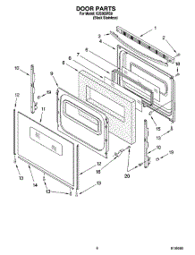 06 - Door Parts parts for Whirlpool Range IGS365RS0 from AppliancePartsPros.com