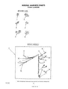 08 - Wiring Harness parts for Whirlpool Washer LA3400XSW0 from AppliancePartsPros.com