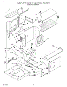 02 - Airflow And Control parts for Whirlpool Air Conditioner CA29WC90 from AppliancePartsPros.com