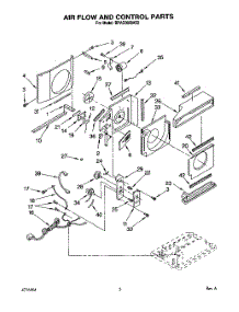 02 - Air Flow And Control parts for Whirlpool Air Conditioner BPAC0500AS2 from AppliancePartsPros.com