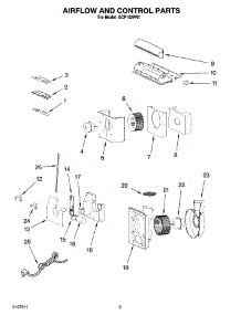 02 - Air Flow And Control Parts parts for Whirlpool Air Conditioner ACP102PR1 from AppliancePartsPros.com