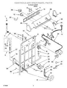 02 - Controls And Rear Panel Parts parts for Whirlpool Washer IJ42001 from AppliancePartsPros.com