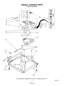 07 - Wiring Harness parts for Whirlpool Washer LA5430XSW1 from AppliancePartsPros.com