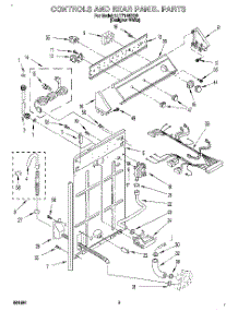 02 - Controls And Rear Panel parts for Whirlpool Washer LLT7144DQ0 from AppliancePartsPros.com
