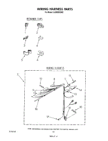 08 - Wiring Harness parts for Whirlpool Washer LA8800XSW2 from AppliancePartsPros.com