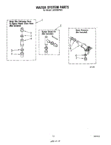 11 - Water System parts for Whirlpool Washer LA5000XPW5 from AppliancePartsPros.com