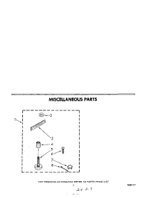 05 - Miscellaneous parts for Whirlpool Washer LA5400XPW3 from AppliancePartsPros.com