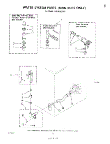 09 - Water System parts for Whirlpool Washer LA5380XPW1 from AppliancePartsPros.com