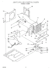 02 - Airflow And Control parts for Whirlpool Air Conditioner TA12002F0 from AppliancePartsPros.com