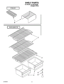 05 - Shelf Parts, Optional Parts parts for Whirlpool Refrigerator ST14CKXKQ02 from AppliancePartsPros.com
