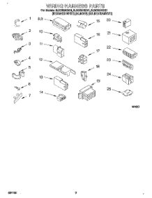 07 - Wiring Harness parts for Whirlpool Washer 8LSC6244BG1 from AppliancePartsPros.com