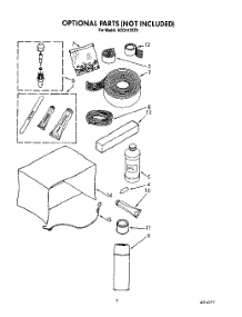 04 - Optional parts for Whirlpool Air Conditioner ACQ142XZ0 from AppliancePartsPros.com
