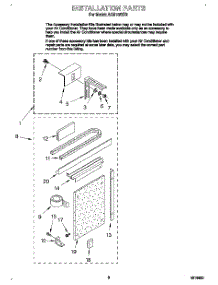 05 - Installation parts for Whirlpool Air Conditioner ACM102XE0 from AppliancePartsPros.com