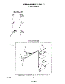 08 - Wiring Harness parts for Whirlpool Washer LA5530XPW6 from AppliancePartsPros.com