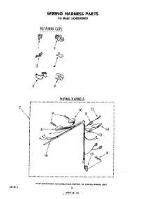 08 - Wiring Harness parts for Whirlpool Washer LA5400XMW0 from AppliancePartsPros.com