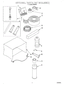 04 - Optional parts for Whirlpool Air Conditioner R293F0 from AppliancePartsPros.com