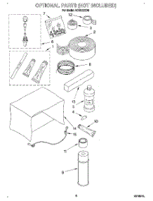 04 - Optional parts for Whirlpool Air Conditioner ACH122XD0 from AppliancePartsPros.com