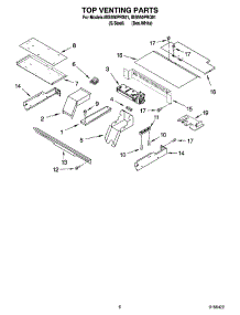 05 - Top Venting Parts, Optional Parts parts for Whirlpool Oven IBS550PRS01 from AppliancePartsPros.com