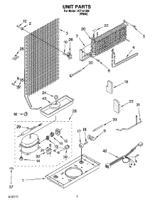 04 - Unit Parts parts for Whirlpool Refrigerator IKT141300 from AppliancePartsPros.com