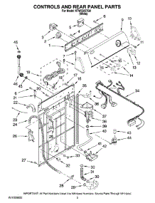 02 - Controls And Rear Panel Parts parts for Maytag Washer NTW5505TQ0 from AppliancePartsPros.com