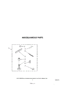 05 - Miscellaneous parts for Whirlpool Washer LA5460XSW1 from AppliancePartsPros.com