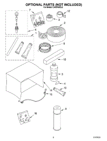 04 - Optional parts for Whirlpool Air Conditioner CAH24WCL0 from AppliancePartsPros.com