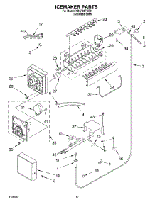 10 - Ice Maker, Optional parts for Whirlpool Refrigerator KLBP36FKS01 from AppliancePartsPros.com