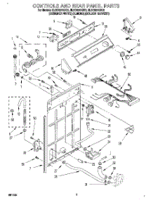 02 - Controls And Rear Panel parts for Whirlpool Washer 8LSC6244BQ0 from AppliancePartsPros.com