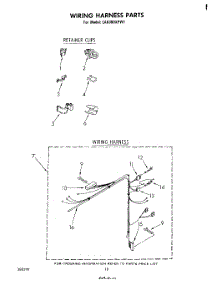 08 - Wiring Harness parts for Whirlpool Washer LA6300XPW1 from AppliancePartsPros.com