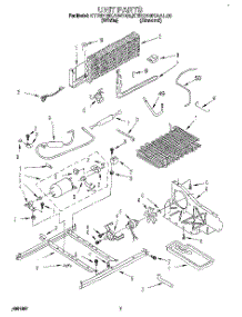 05 - Unit parts for Kitchenaid Refrigerator KTRD18KAWH00 from AppliancePartsPros.com