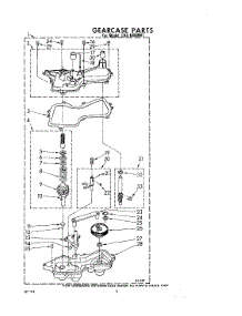 06 - Gearcase parts for Whirlpool Washer LHA6480W1 from AppliancePartsPros.com