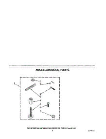06 - Miscellaneous parts for Kitchenaid Washer KAWE900TWH0 from AppliancePartsPros.com