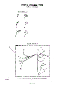 08 - Wiring Harness parts for Whirlpool Washer LA5580XSW0 from AppliancePartsPros.com