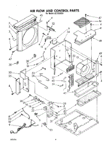03 - Air Flow And Control parts for Whirlpool Air Conditioner AC1352XS0 from AppliancePartsPros.com