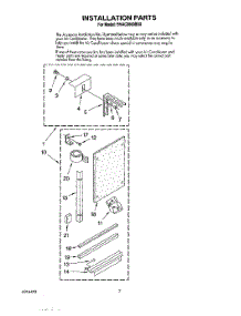 05 - Installation parts for Whirlpool Air Conditioner BHAC0600BS0 from AppliancePartsPros.com