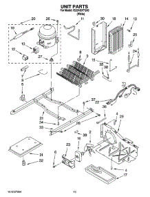 09 - Unit Parts parts for Whirlpool Refrigerator IS22AGXTQ00 from AppliancePartsPros.com
