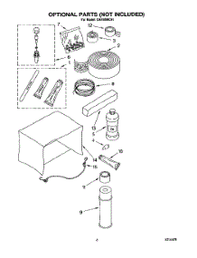 04 - Optional parts for Whirlpool Air Conditioner CAH18WC41 from AppliancePartsPros.com