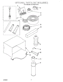 05 - Optional parts for Whirlpool Air Conditioner 4ACE07LD0 from AppliancePartsPros.com