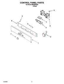 04 - Control Panel Parts parts for Whirlpool Oven IBD550PRS02 from AppliancePartsPros.com