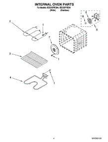 03 - Internal Oven Parts parts for Whirlpool Oven IBS550PRS04 from AppliancePartsPros.com
