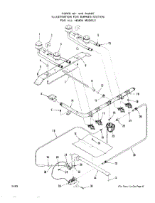 04 - Body parts for Whirlpool Range 1424W0A from AppliancePartsPros.com