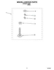 10 - Miscellaneous  Parts, Optional Parts (Not Included) parts for Whirlpool Washer IP44001 from AppliancePartsPros.com