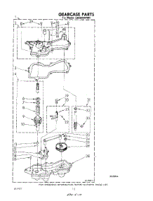 07 - Gearcase parts for Whirlpool Washer LA6380XPW1 from AppliancePartsPros.com