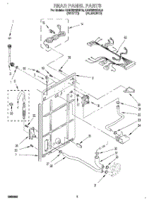 02 - Rear Panel parts for Kitchenaid Washer KAWE870BAL0 from AppliancePartsPros.com