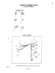 08 - Wiring Harness parts for Whirlpool Washer LA5430XMW3 from AppliancePartsPros.com