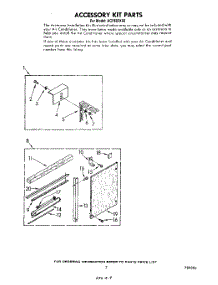 05 - Accessory Kit parts for Whirlpool Air Conditioner ACP602XS0 from AppliancePartsPros.com